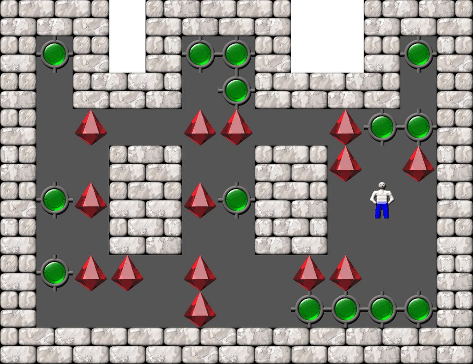 Sokoban Mass Remodel level 1715